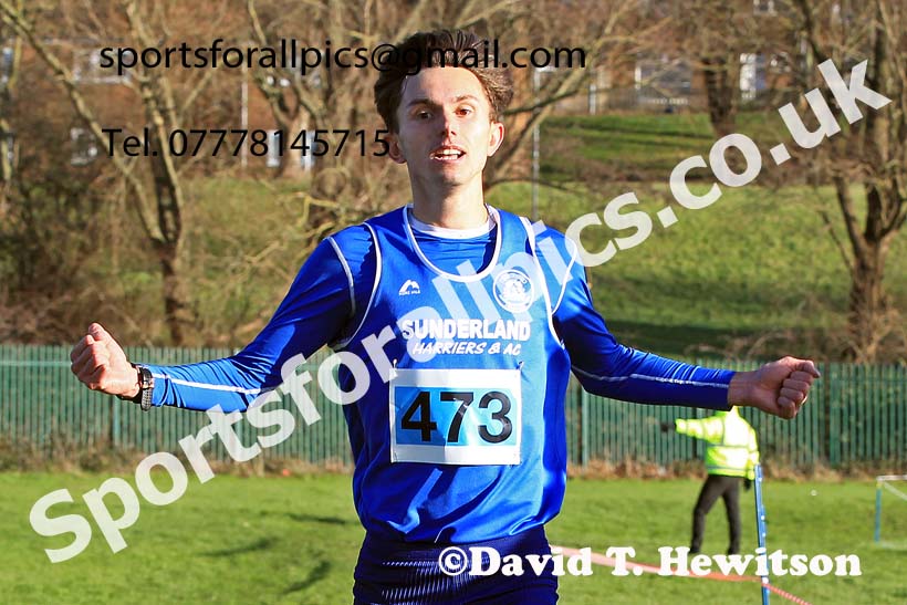 Senior Mens 2023 Birtley Cross Country Relays, County Durham. Photo: David T. Hewitson/Sports for All Pics